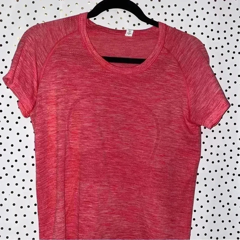 Lululemon Red Swiftly Top